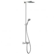 Купить Душевая система для ванны с термостатом хром Hansgrohe Raindance S Showerpipe 240 мм (27142000) 